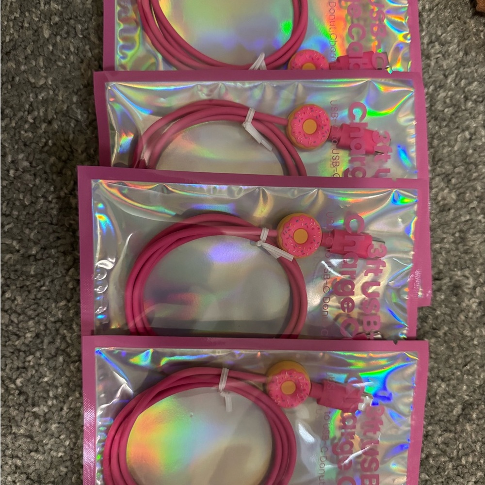 Target Pink Charging Cable Set